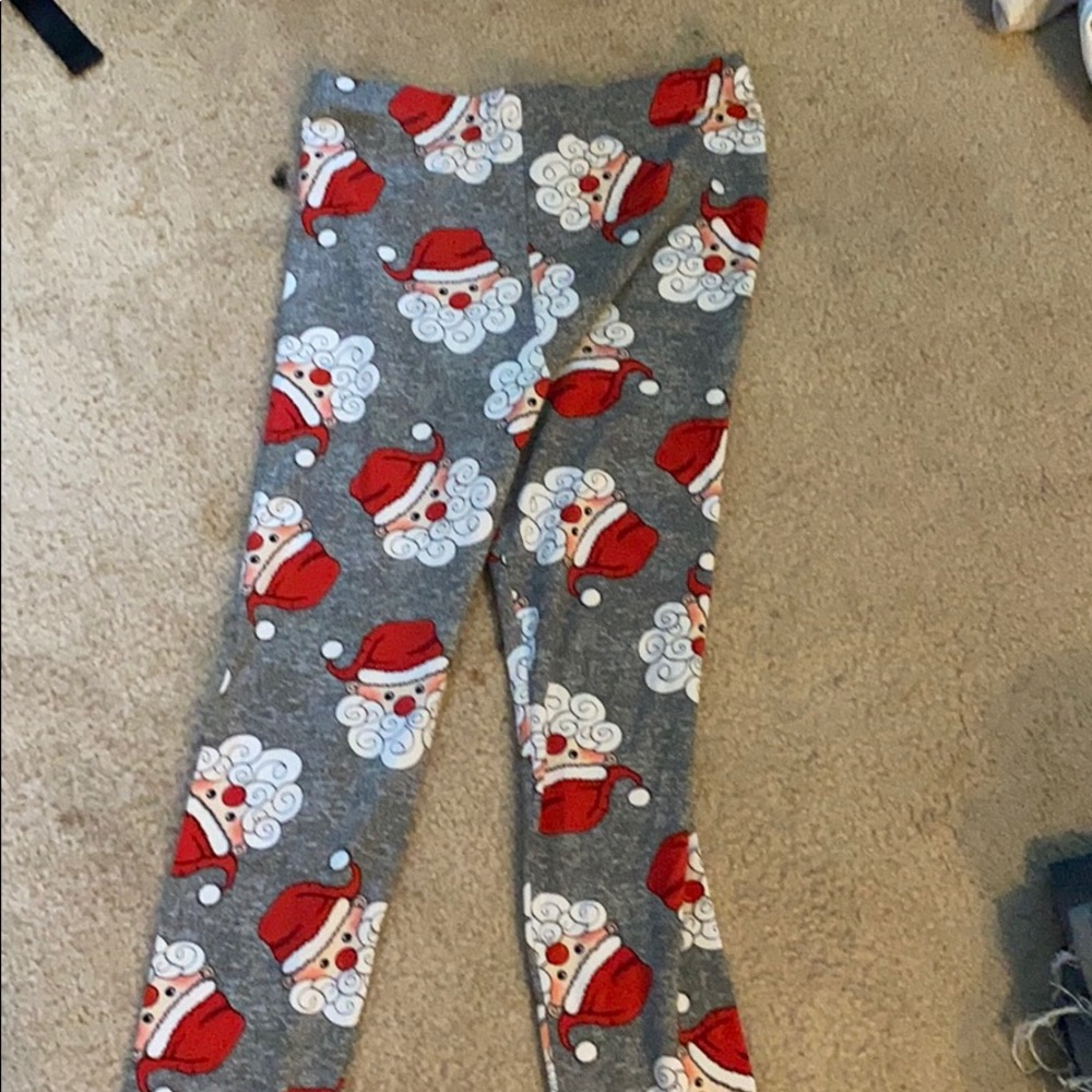Lularoe Santa leggings